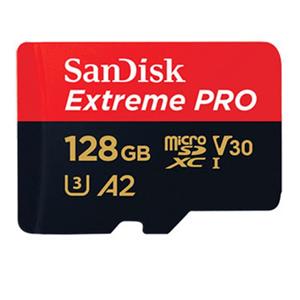 کارت حافظه microSDXC سن دیسک مدل Extreme PRO کلاس A2 استاندارد UHS-I U3 سرعت 170MBs ظرفیت 128 گیگابایت