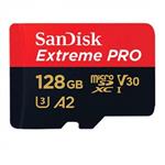 کارت حافظه microSDXC سن دیسک مدل Extreme PRO کلاس A2 استاندارد UHS-I U3 سرعت 170MBs ظرفیت 128 گیگابایت