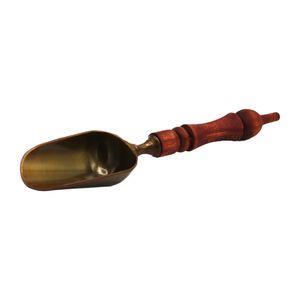 قاشق آجیل خوری مدل دسته چوبی  کد YP-24CM-203