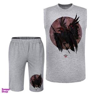 ست تاپ و شلوارک مردانه مدل N658