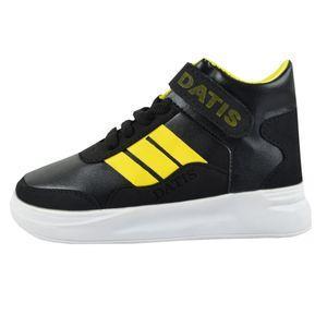 نیم بوت پسرانه مدل ساقدار سه خط BK.3562