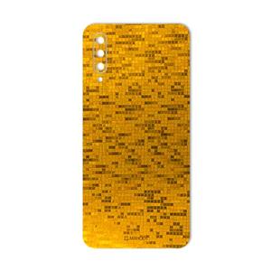 برچسب پوششی ماهوت طرح Gold-Pixel مناسب برای گوشی موبایل سامسونگ Galaxy A50 MAHOOT Gold-Pixel Cover Sticker for Samsung Galaxy A50