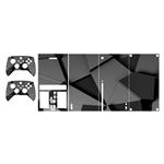 برچسب کنسول بازی Xbox series x طرح polygon 01 مجموعه 5 عددی