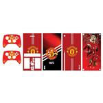 برچسب کنسول بازی Xbox series x طرح Manchester United 03 مجموعه 5 عددی