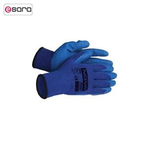 دستکش ایمنی نووا مدل NTG-9002 Nova NTG-9002 Latex Gloves Safety Equipment