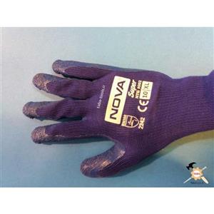 دستکش ایمنی نووا مدل NTG-9002 Nova NTG-9002 Latex Gloves Safety Equipment