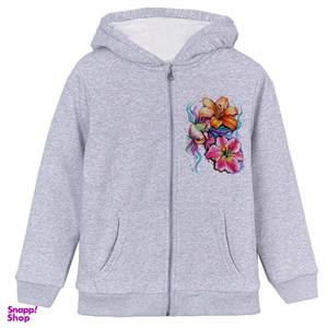 سویشرت دخترانه مدل گل کد F153