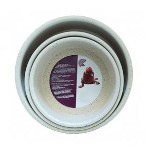 قالب کیک به گز مدل گرد گرانیتی مجموعه 3 عددی