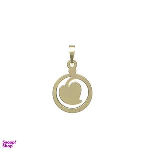 آویز گردنبند طلا 18 عیار زنانه مدوپد مدل قلب کد PA1-13098 -