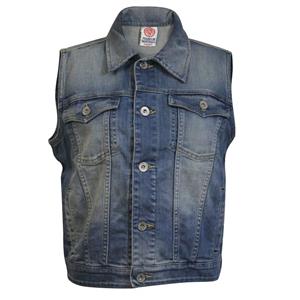 جلیقه زنانه فرانکلین مارشال مدل Jackets Denim No Sleeve کد 518L 