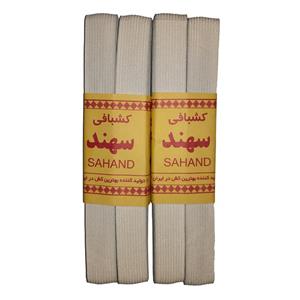 کش خیاطی مدل پهن 3 سانت سفید طول 480 سانتی متر بسته 4 عددی