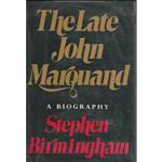 کتاب The Late John Marquand اثر Carey Birmingham انتشارات Lippincott