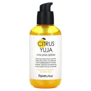 سرم پوست فارم استی مدل CITRUS YUJA VITALIZING حجم 100 میلی لیتر