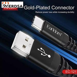 کابل تبدیل usb به usb-c  مدل fast charge طول 1 متر