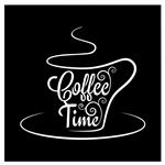 تابلو مینیمال رومادون طرح Coffee Time کد 2796