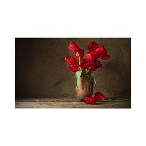 پادری مدل گل و طبیعت کد M35M001-MF0093 سایز 76x46 سانتی متر