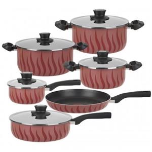 سرویس قابلمه 12 پارچه تفال مدل New Tempo Tefal New Tempo Cookware Set 12 Pieces