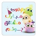 مگنت کاکتی طرح تولد مشتاق مدل پرندگان خشمگین Angry Birds کد mg61494