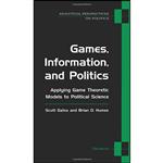 کتاب Games, Information, and Politics اثر Scott Gates and Brian D. Humes انتشارات University of Michigan Press