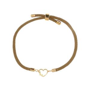 دستبند طلا 18 عیار زنانه مدوپد مدل اسم هایکا hayka کد DB17 11136 