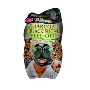 ماسک صورت مونته ژنه سری 7th Heaven مدل charcoal black sugar حجم 10 میلی لیتر 