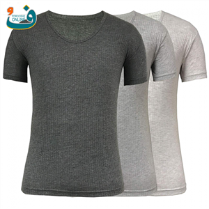 زیرپوش مردانه آریان نخ باف کد 3-4-1215 مجموعه 3 عددی