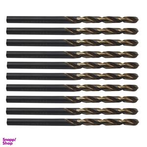 مته آهن آلاتا مدل YP-HSS-E-DIN338-04MM سایز 4 میلی متر مجموعه 10عددی