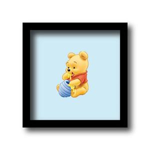 استیکر و تابلو کودک نوزاد مدل کارتون pooh کد km 25fg 