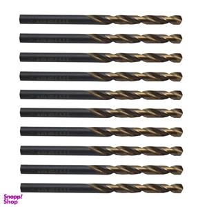 مته آهن آلاتا مدل YP-HSS-E-DIN338-05MM سایز 5 میلی متر مجموعه 10عددی