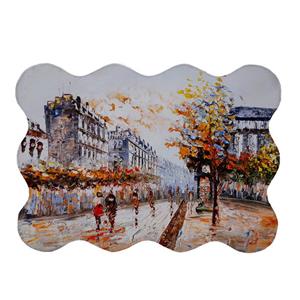 پادری مدل دالبر طرح منظره کد5181 سایز 80x110 سانتی متر