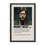 پوستر مدل سریال سرقت پول Money heist طرح پروفسور Professor کد 683