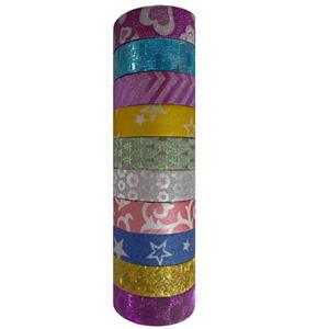 چسب نواری مدل واشی کد 44 عرض 1.5 سانتی متر مجموعه 10 عددی