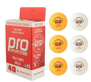 توپ پینگ پنگ مدل Pro-609 بسته 6 عددی