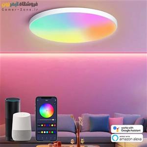 لامپ سقفی هوشمند وای فای مدل Smart RGB-CCT LED Ceiling Light (WiFi - Tuya) 