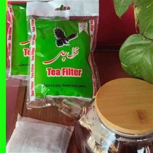 صافی چای مدل قزل بسته 60 عددی