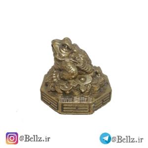 مجسمه قورباغه (وزغ) برنزی