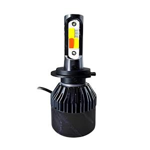 هدلایت خودرو تک پرو مدل چهاررنگ پایه H7