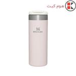 ماگ مسافرتی استنلی مدل ترانزیت صورتی Stanley_Transit Mug-AeroLight Rose Quartz-470 ml 