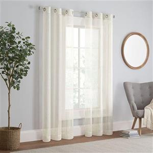 پرده مدل پانچ تور حصیری سایز 150x280 سانتیمتر