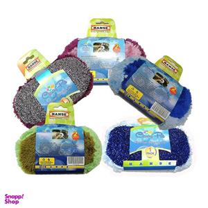 اسکاچ و سیم ظرفشویی هانس مدل R02 بسته 5 عددی