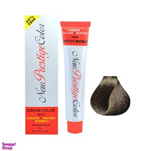 رنگ مو نیو پرستیژ کالر شماره 5.1 حجم 120 میلی لیتر رنگ قهوه ای خاکستری روشن