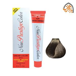 رنگ مو نیو پرستیژ کالر شماره 5.1 حجم 120 میلی لیتر رنگ قهوه ای خاکستری روشن