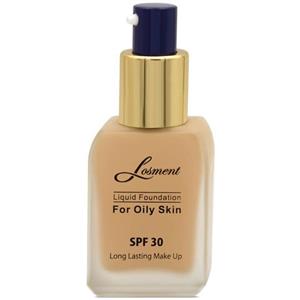 کرم پودر پمپی  فاقد چربی SPF30 لوسمنت شماره  214