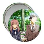 آینه جیبی خندالو مدل شوکو نیشیمیا و شویا ایشیدا انیمه سایلنت ویس A Silent Voice  کد 15807