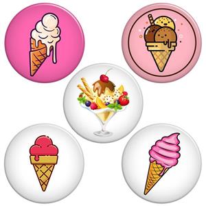 پیکسل گالری باجو طرح بستنی کد ice cream 27 مجموعه 5 عددی 