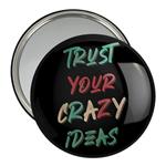 آینه جیبی خندالو مدل Trust Crazy Ideas  کد 2732