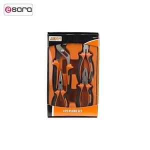 مجموعه انبر مگا تولز مدل M85217 ست 4 عددی Mega Tools M85217 Pliers Set 4PCS