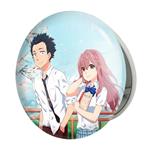 آینه جیبی خندالو طرح شوکو نیشیمیا و شویا ایشیدا انیمه سایلنت ویس A Silent Voice مدل تاشو کد 15774