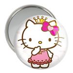 آینه جیبی خندالو مدل هلو کیتی Hello Kitty  کد 2496