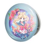 آینه جیبی خندالو طرح اوساگی تسوکینو انیمه سیلور مون Sailor Moon مدل تاشو کد 17443